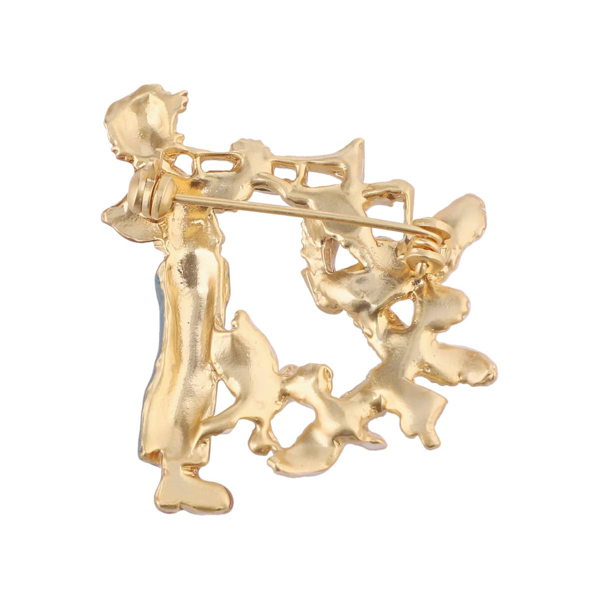 Donguri Closet】 天空の城ラピュタ ブローチ パズーと幸せの白い鳩