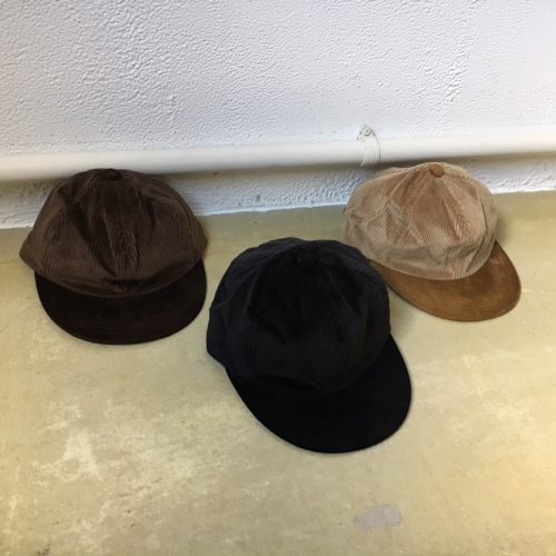 Hender Scheme 2 tone cap corduroy 美品 Hender Scheme 2 tone cap