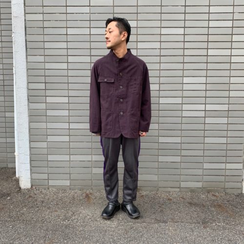 Needles Chore Coat – Aizu-Tsumuji – Marron。｜doo-bop 塚本邦雄