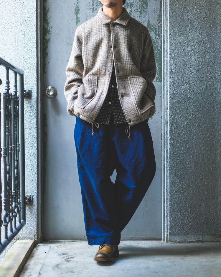 Vol.4679【South2 West8：Coach Jacket – W/N/M/A Shaggy Plaid