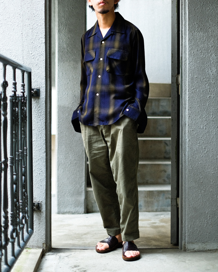 Vol.4914【Needles：Classic Shirt – R/W Ombre Plaid Jq.】｜AUBERGE