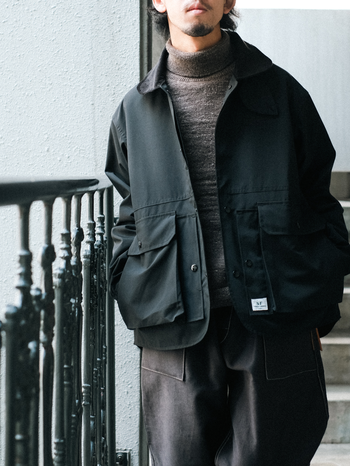 Vol.5628【SASSAFRAS：Cultivator Jacket】｜AUBERGE・Needles