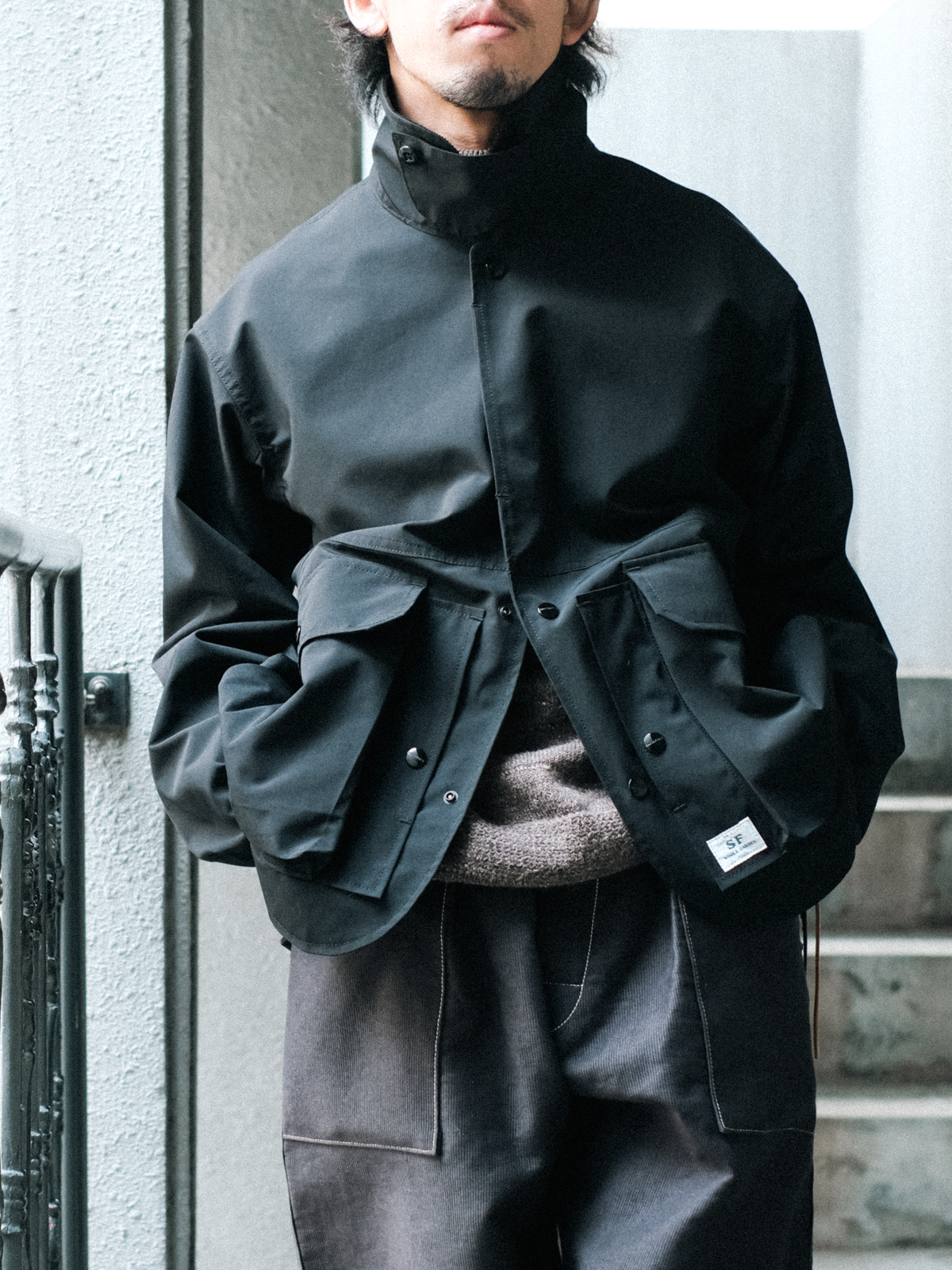 Vol.5628【SASSAFRAS：Cultivator Jacket】｜AUBERGE・Needles