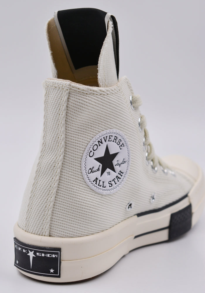 RICK OWENS DRKSHDW CONVERSE DRKSTAR HI-CUT SNEAKERS WHIT | 50%OFF