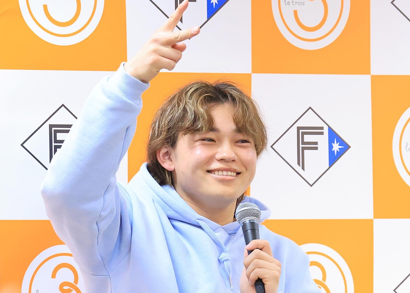 M*様 日本ハムファイターズ 田宮裕涼選手 応援ジャンボうちわ M*様