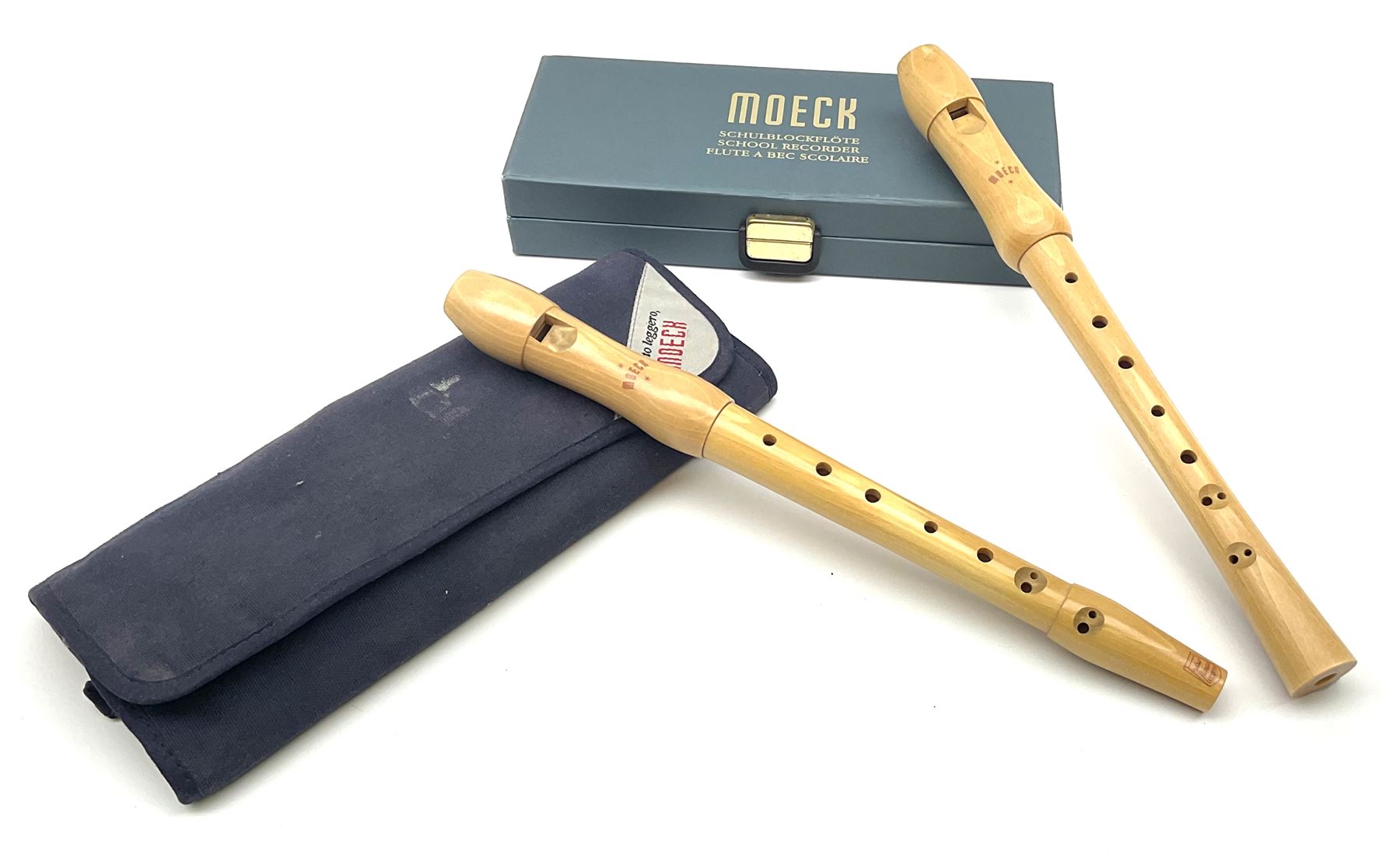 Moeck Flauto Leggero Barock Sopran 223L two-piece maple recorder