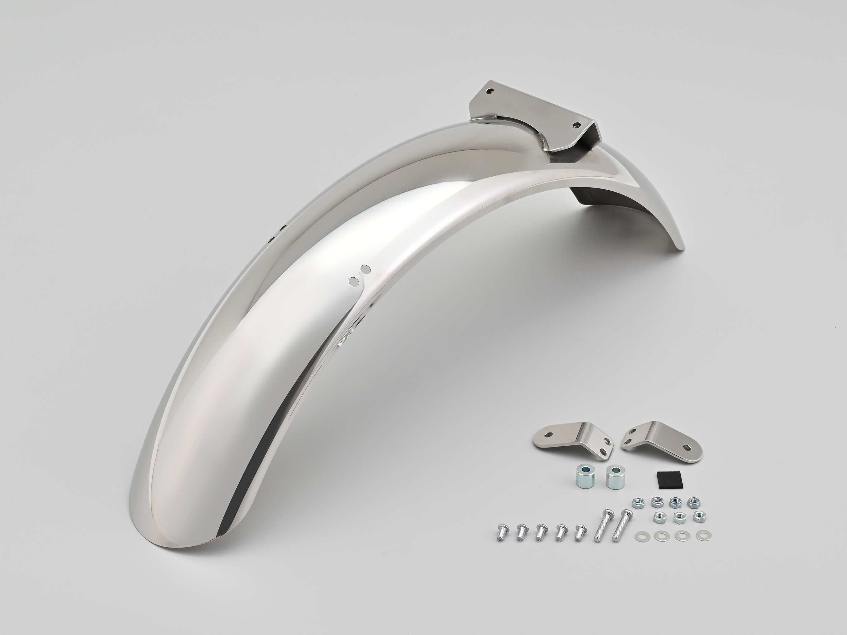 ステンレスショートフェンダー リア（テールランプ無し）250TR（'02