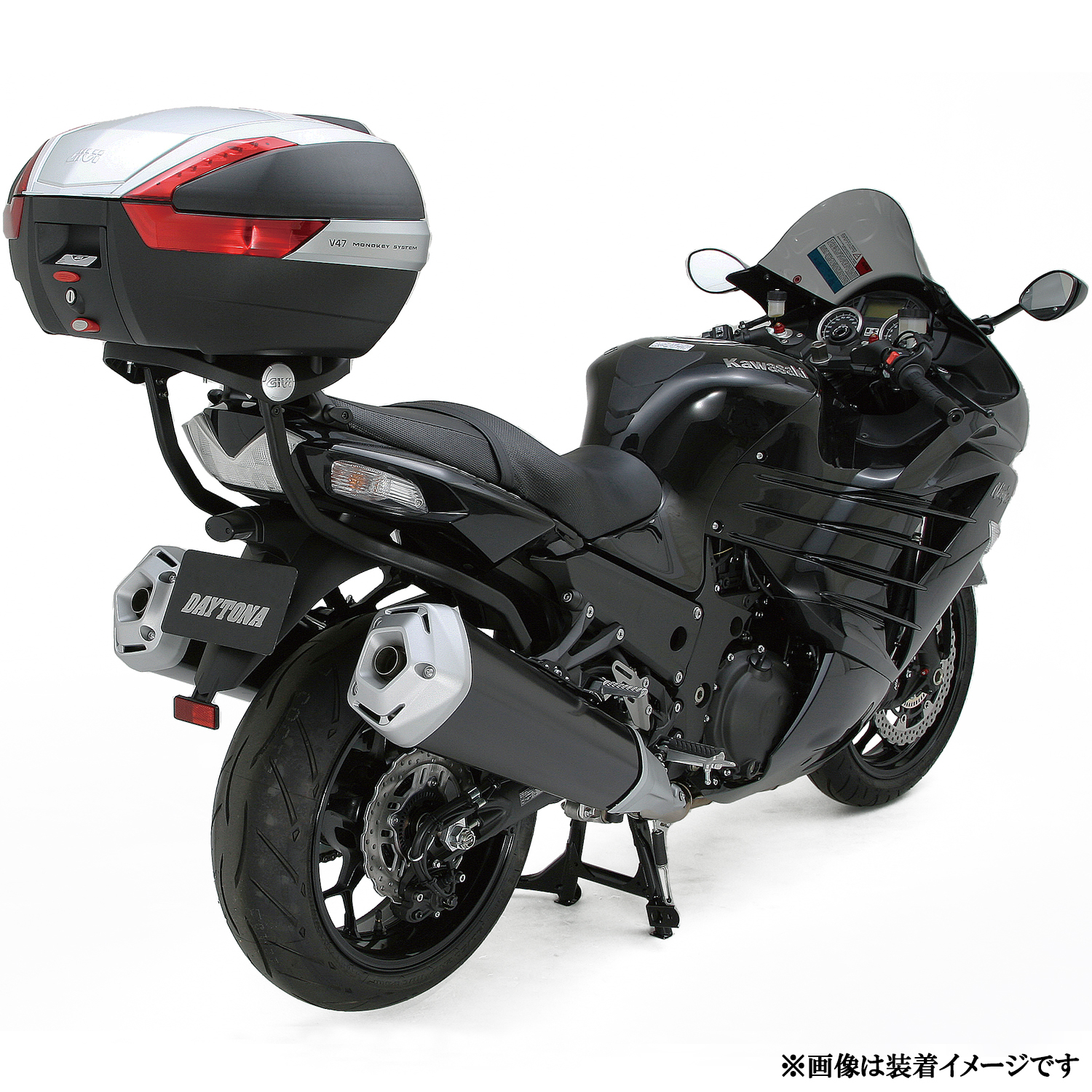 GIVI 4106FZ フィッティング（トップ）ZZR1400（'12～'21）、ZX-14R