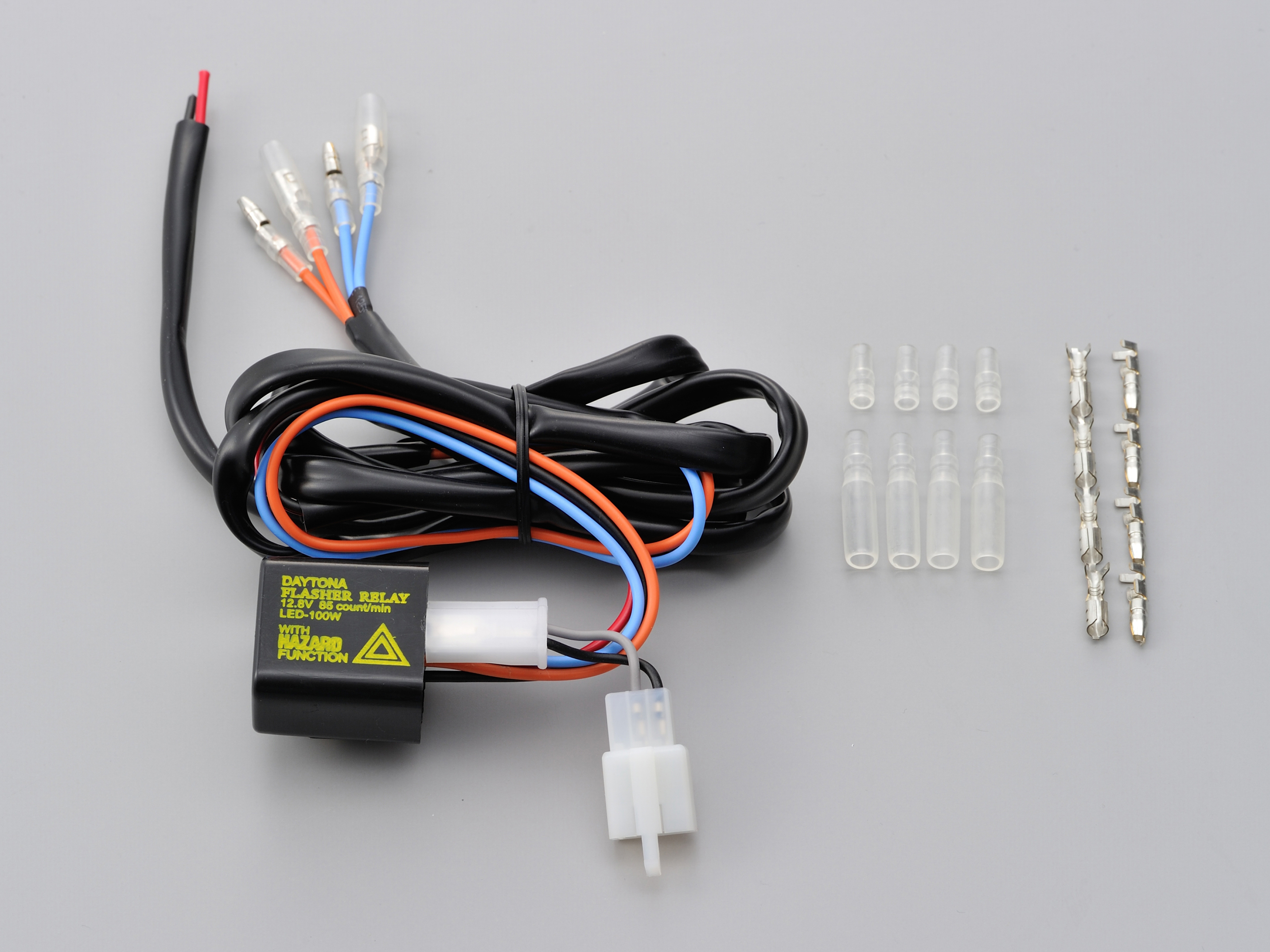 LED対応ウインカーリレー（ハザード機能付）2ピン（0.1W～100Wまで