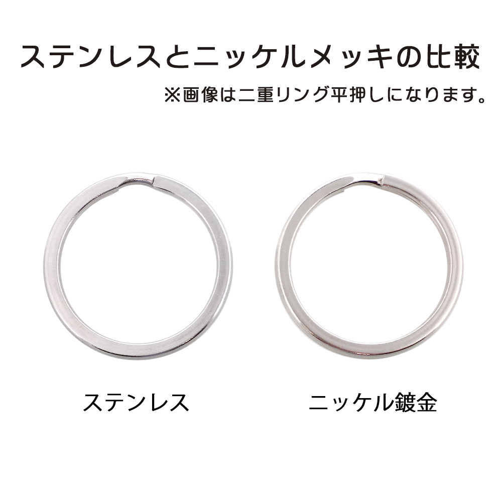 ステンレス二重リング 平押し｜二重リング｜パーツ販売 | 株式会社大王