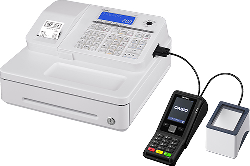 カシオ レジスター SR-S200-EX Bluetoothでスマホと連携！軽減税率対応
