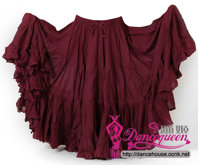 25ヤード 単色スカート 10枚セット - DanceQueen踊姫