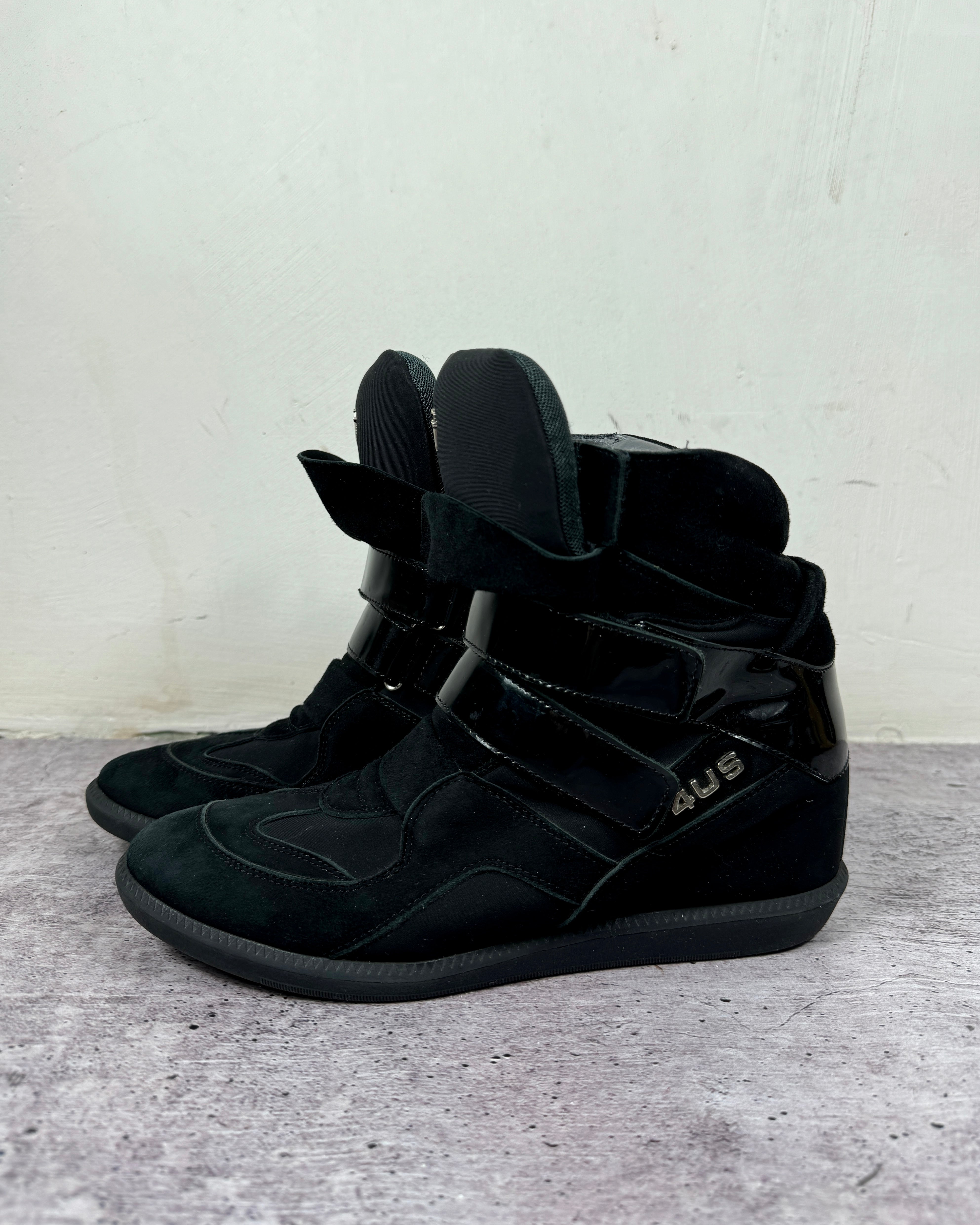 Cesare Paciotti Dagger 🗡️ Wedge Sneakers — 38/39 – darina`s garms