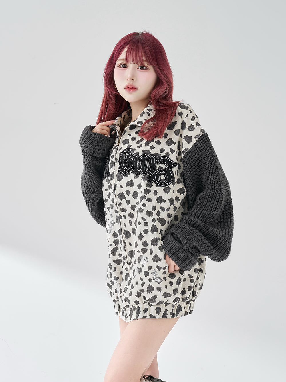 アームニットアニマルパターンジャケット – Darich (ダーリッチ)