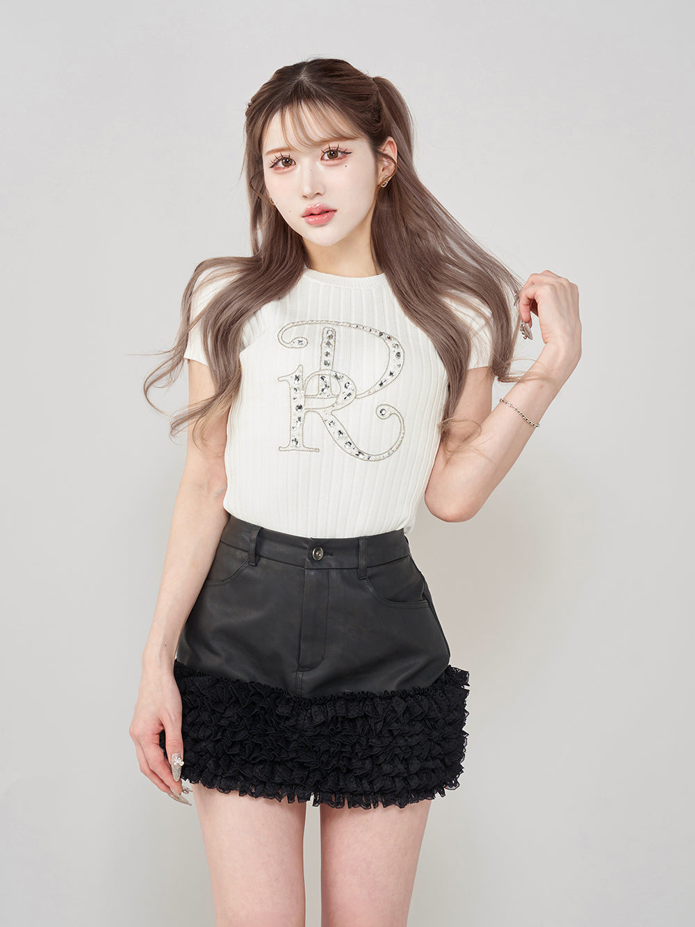 ボリュームシフォンミニワンピース – Darich (ダーリッチ)