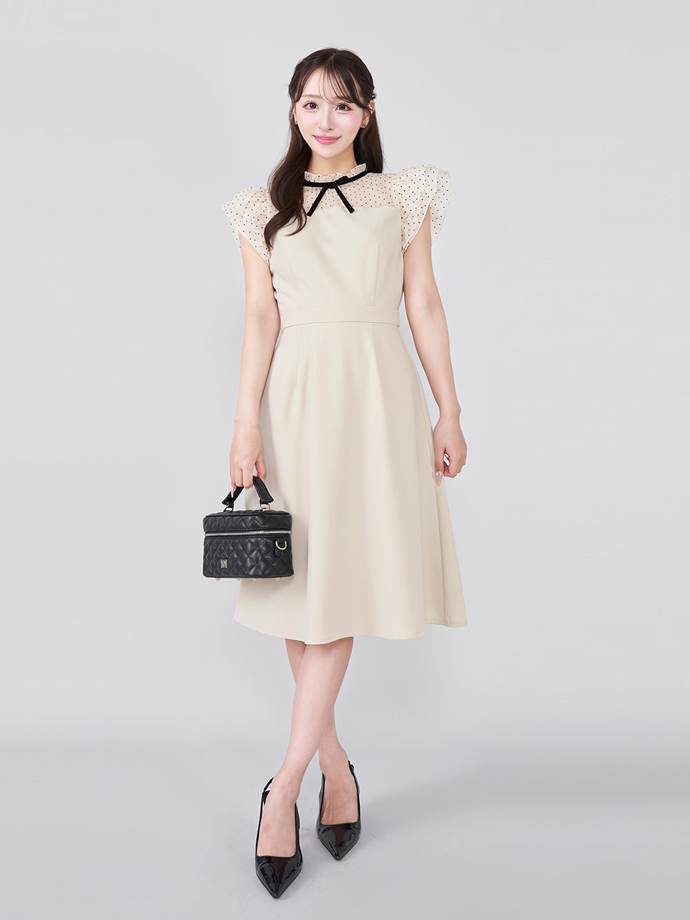 ドットフレアミディワンピース – Darich (ダーリッチ)