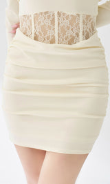 コルセットレースカットミニワンピース – Darich (ダーリッチ)