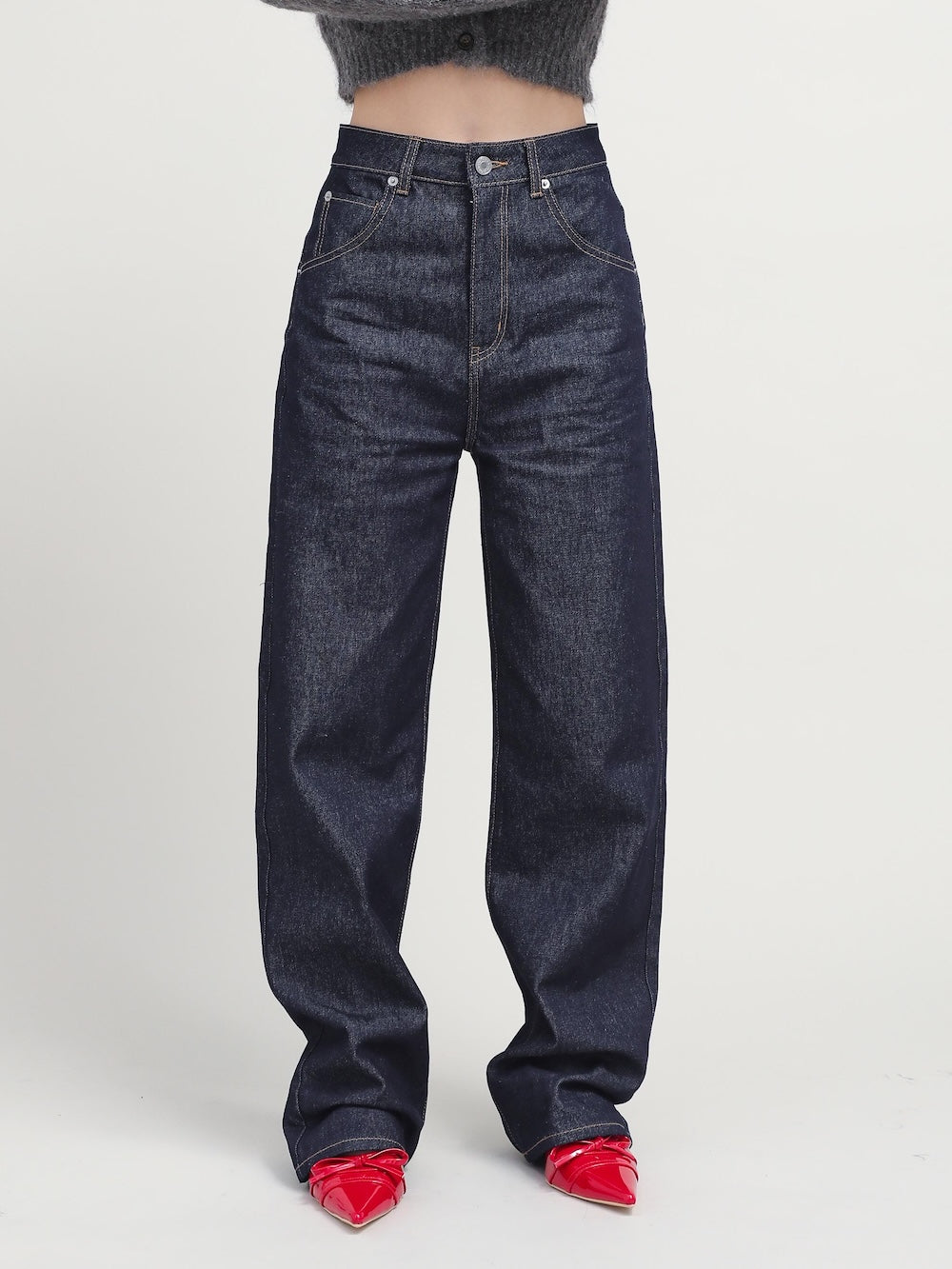 ドットジャガードフェザーニットトップス – Darich (ダーリッチ)