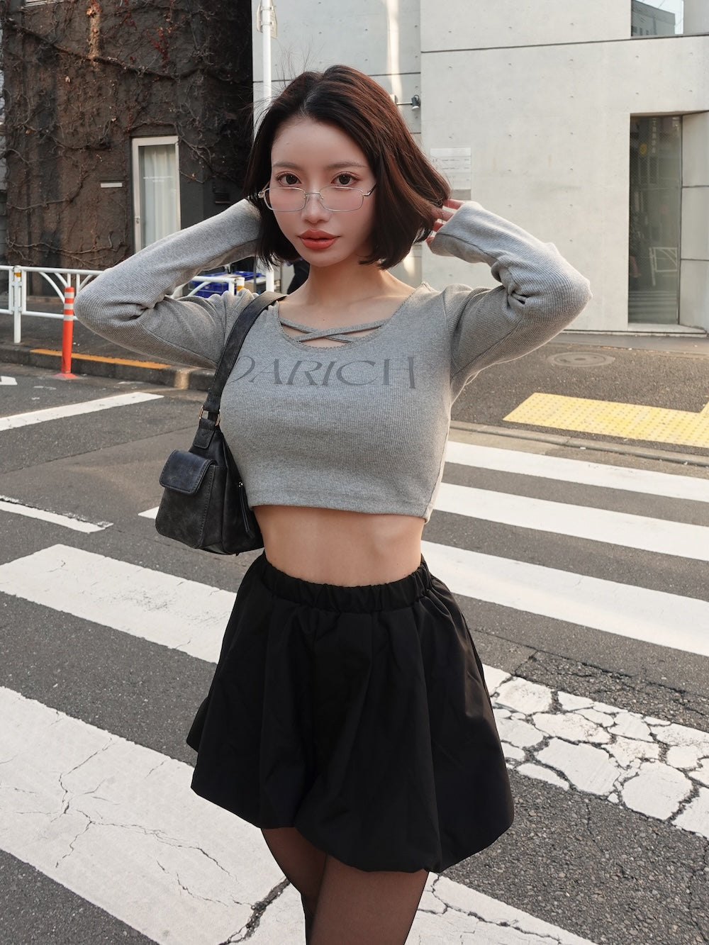 クラックロゴクロストップス – Darich (ダーリッチ)