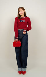 レトロDDロゴニットトップス – Darich (ダーリッチ)