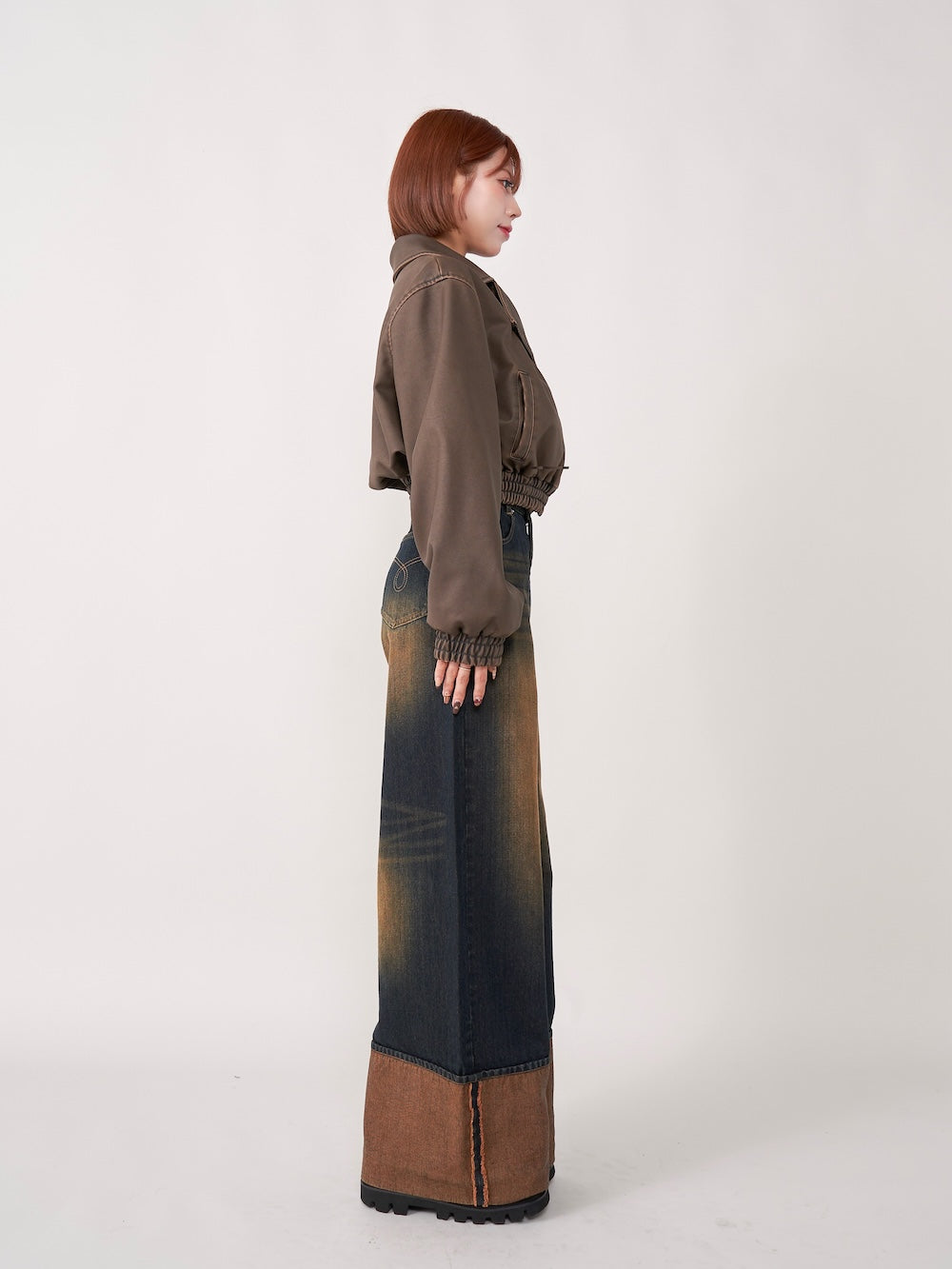 ビンテージライクワイドデニムパンツ – Darich (ダーリッチ)