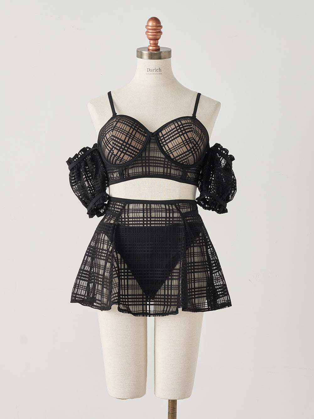 チェックレースシアービキニ – Darich (ダーリッチ)