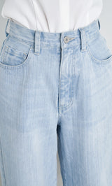 パッチスラブワイドデニムパンツ – Darich (ダーリッチ)