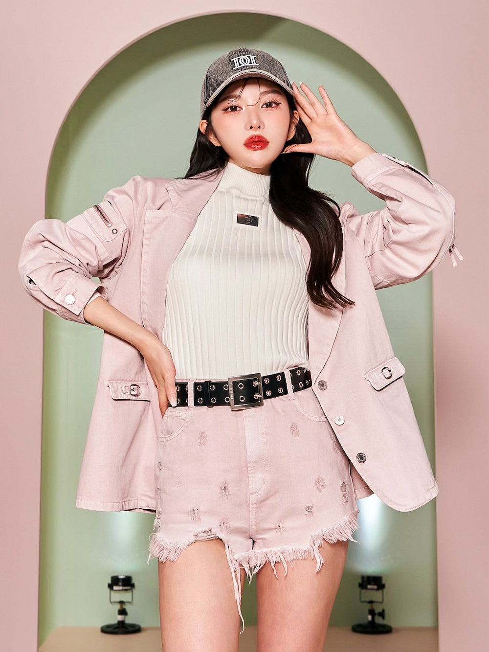 カラーデニムショートパンツ – Darich (ダーリッチ)