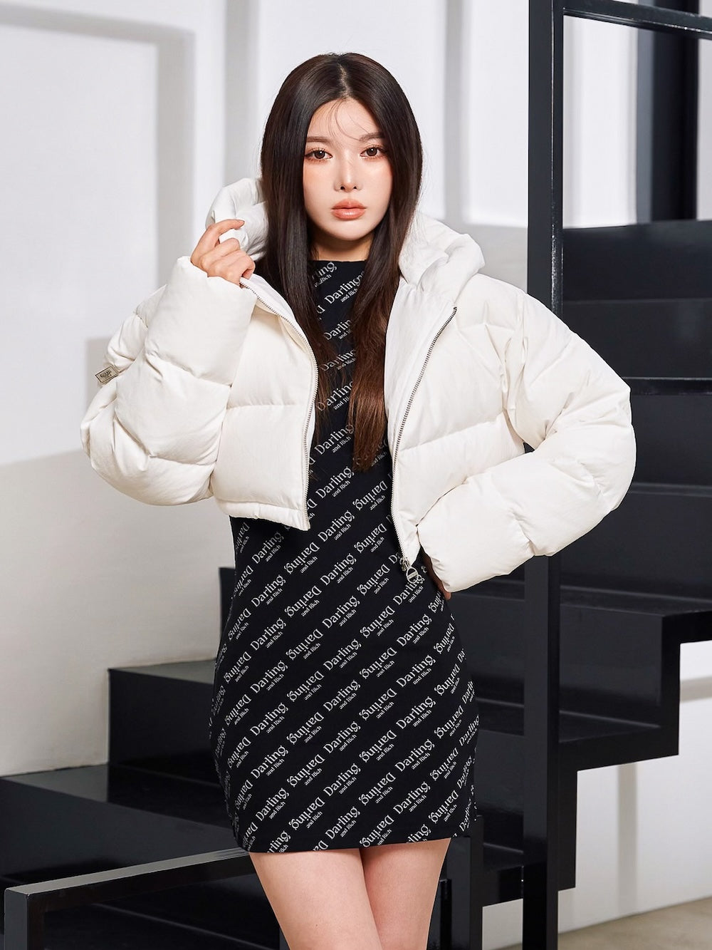 クロップドパフダウンジャケット – Darich (ダーリッチ)