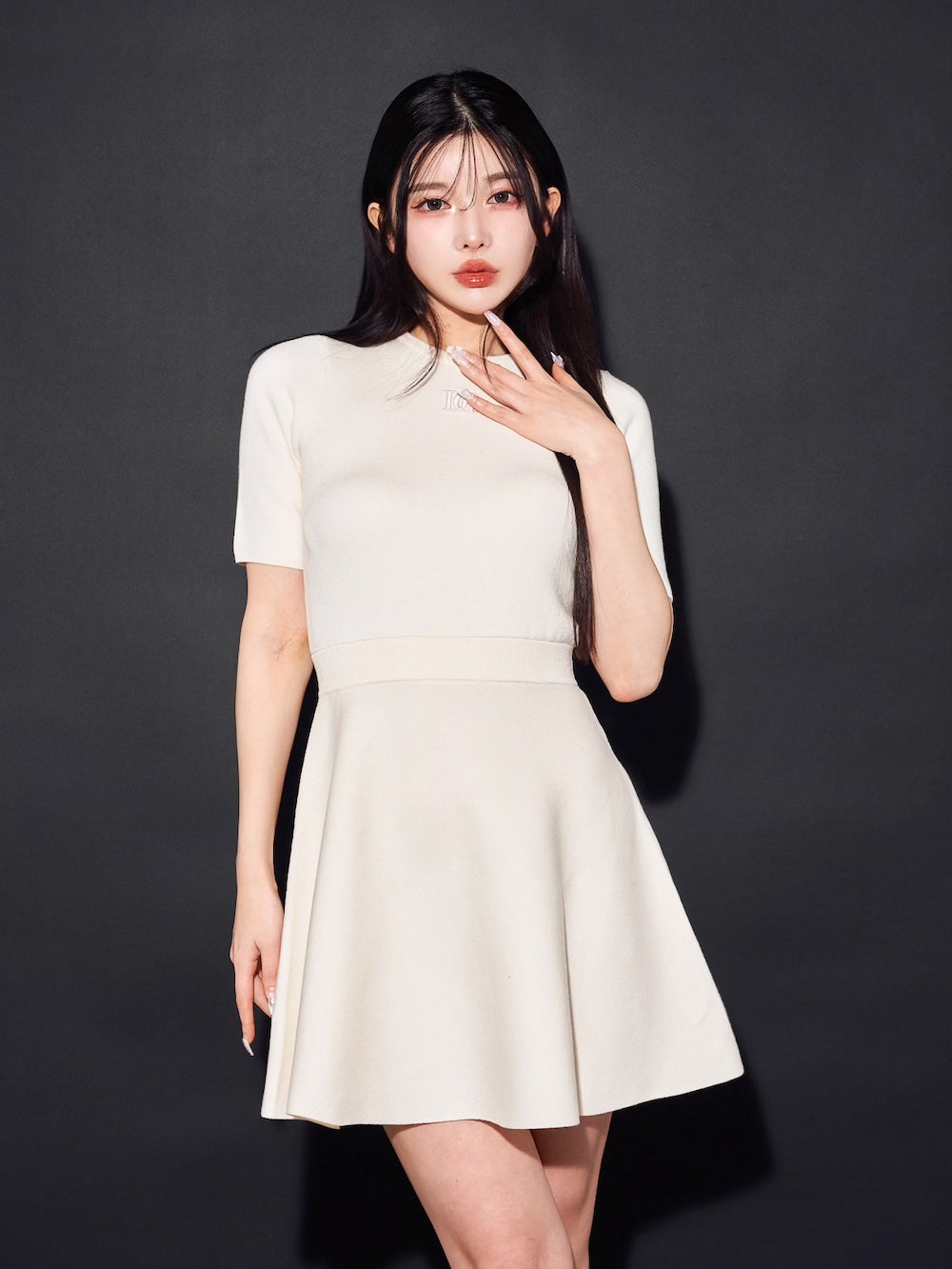 DDロゴフレアニットミニワンピース – Darich (ダーリッチ)