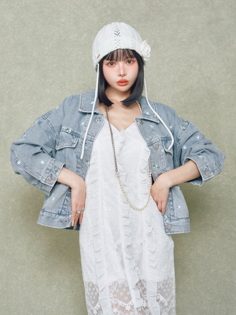 スプリングフラワーデニムGジャン – Darich (ダーリッチ)