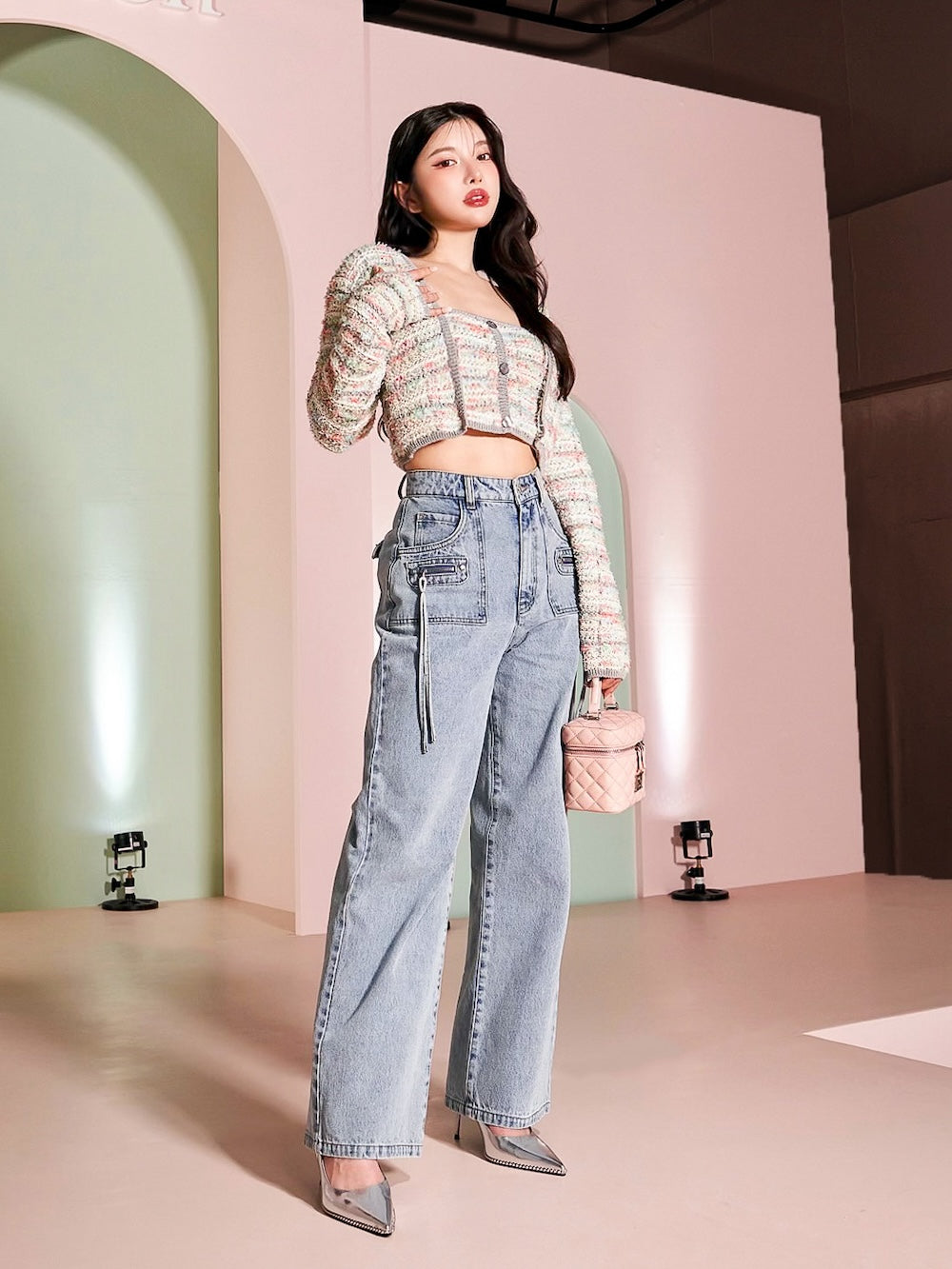 デザインケミカルデニムパンツ – Darich (ダーリッチ)