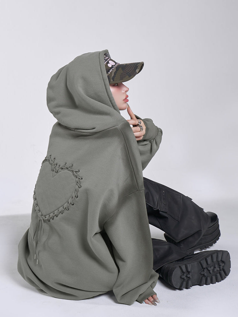 スプレーレースアップフーディ – Darich (ダーリッチ)