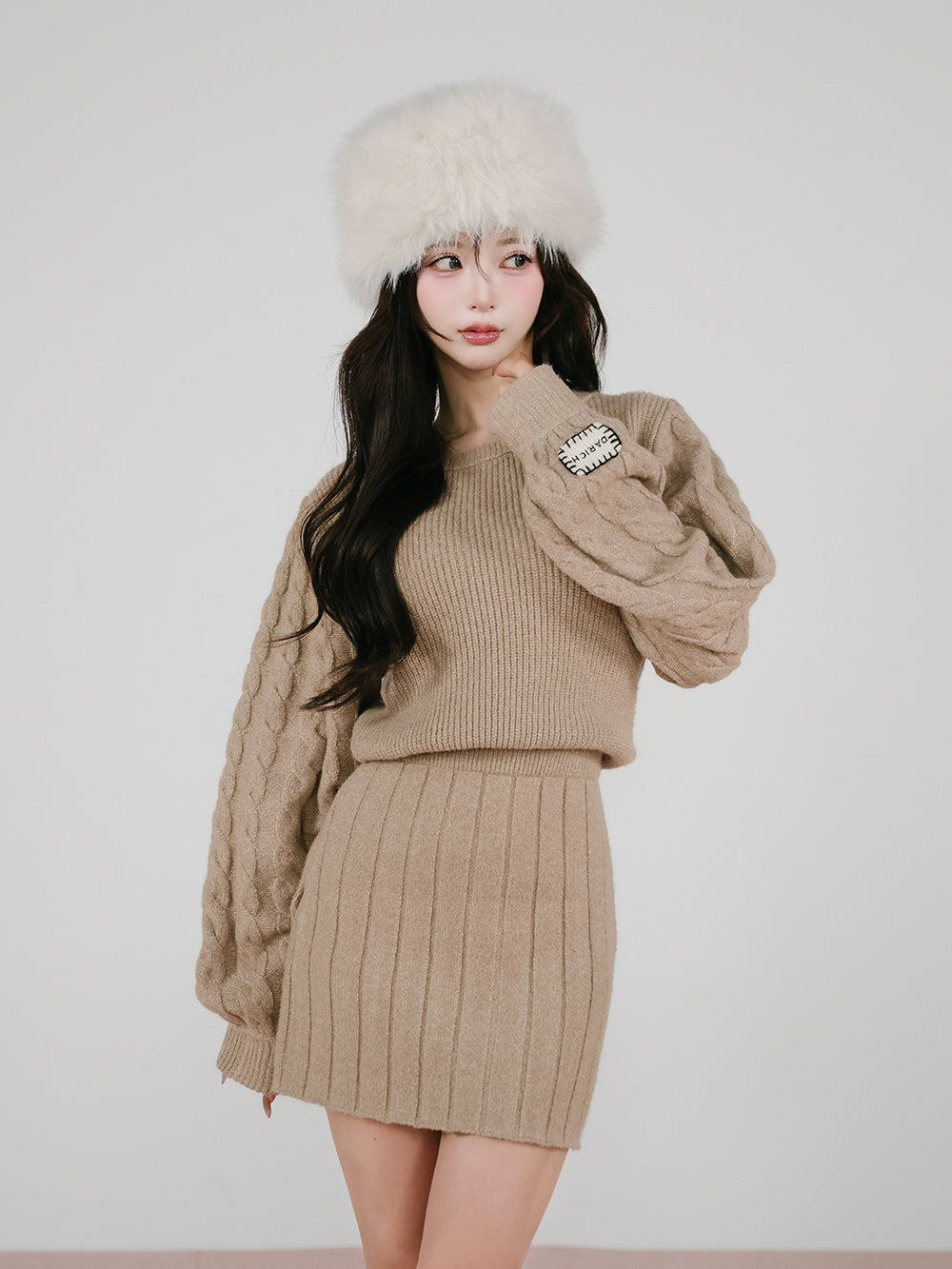 ハートオープンニットミニワンピース – Darich (ダーリッチ)