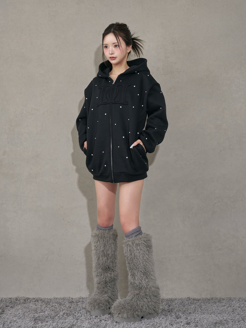 DDロゴビジュージップパーカー – Darich (ダーリッチ)