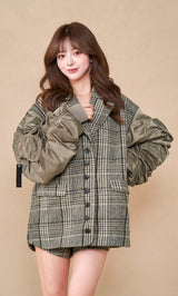 チェックドッキングブルゾン – Darich (ダーリッチ)