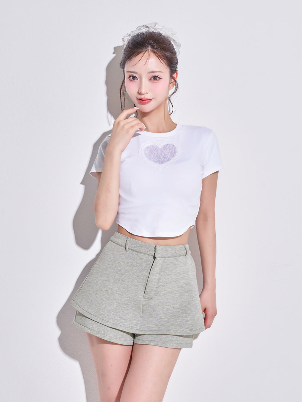 シルエットカットスカートライクショートパンツ – Darich (ダーリッチ)