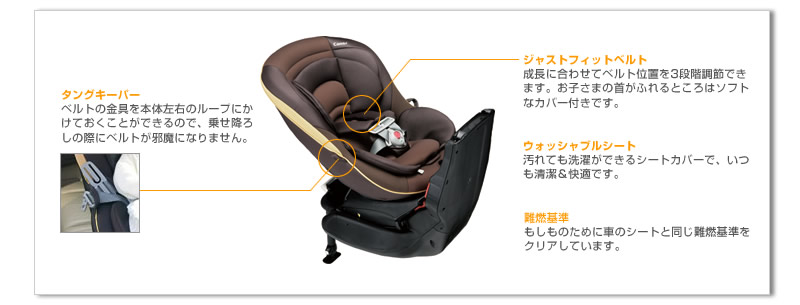 ゼウスターン Combi コンビ チャイルドシートのレンタル | ゼウス