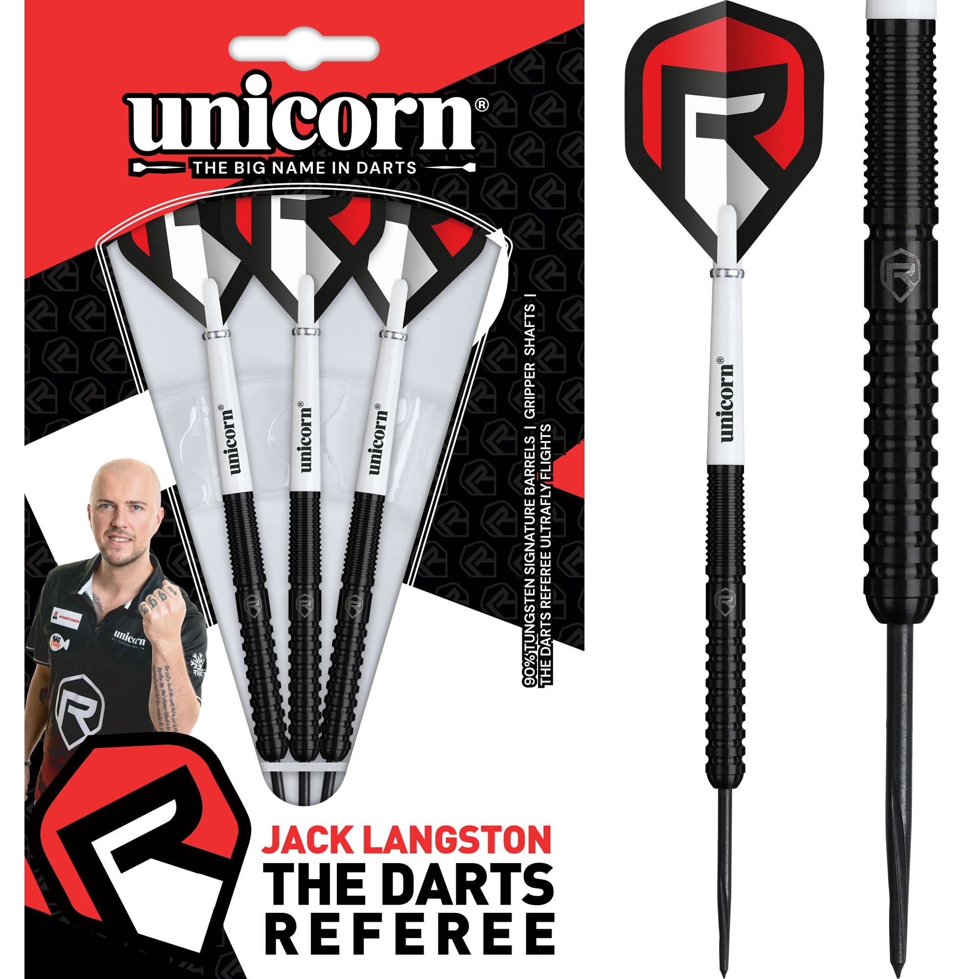 ハードダーツ unicorn JACK LANGSTON 22G Unicorn Darts Referee Darts