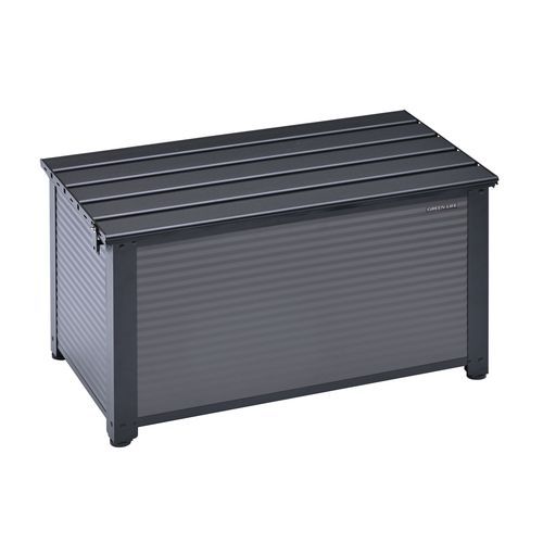 アルミベンチストッカー84(マットブラック) ABS-84N(MBK) グリーン