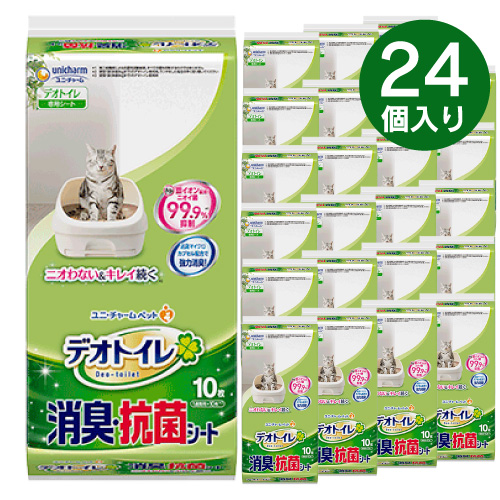 ケース販売】デオトイレ消臭・抗菌シート 消臭シート ユニ・チャーム