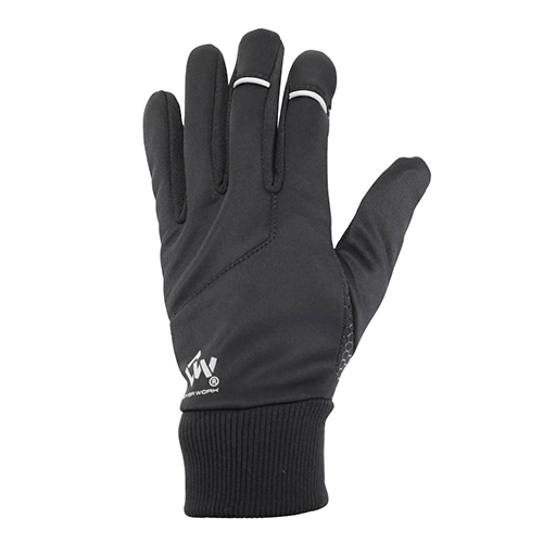 フリースソフト防風グローブ TMF355406BK-M カヴァーワーク 防寒手袋 M