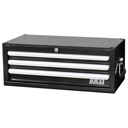 ミドルチェスト（3段引出し） SRC-3030BK SK11 アルミケース工具箱