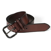 レザーベルト 7015 カジメイク 作業ベルト M ブラウン