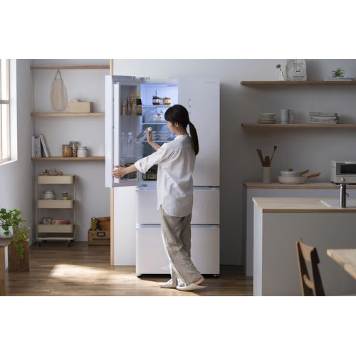 冷凍冷蔵庫 418L IRGN-42A-W アイリスオーヤマ 冷蔵庫 ホワイト