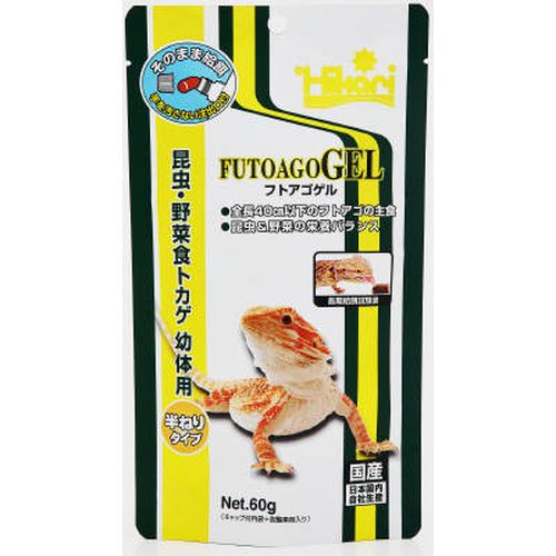 キョーリン フトアゴゲル 60g キョーリン 爬虫類・両生類餌