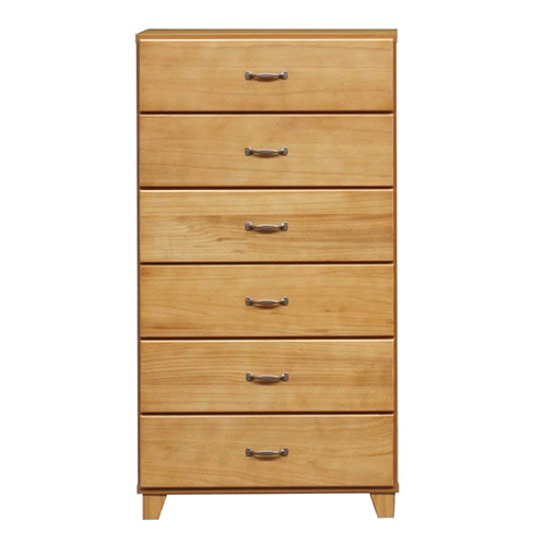 チェスト 60cm幅6段 126731 関家具 チェスト 幅60×奥行き39×高さ111cm