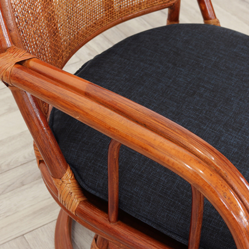 ラタン回転チェアC612HR5 C612HR5 サンフラワーラタン 椅子