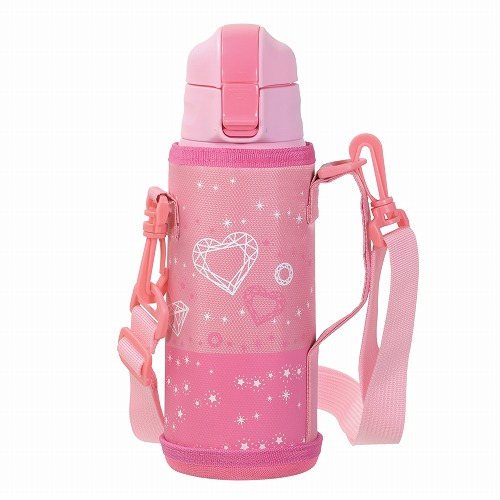 キッズチャージャー ダイレクトボトル600(ピンク)ポーチ付 HC-0120