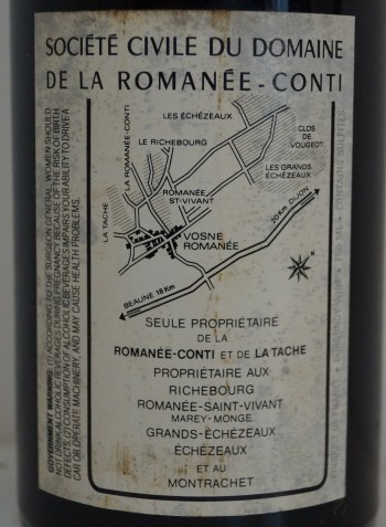 1988年 DRC ロマネ・コンティ｜生まれ年ギフト・ヴィンテージ